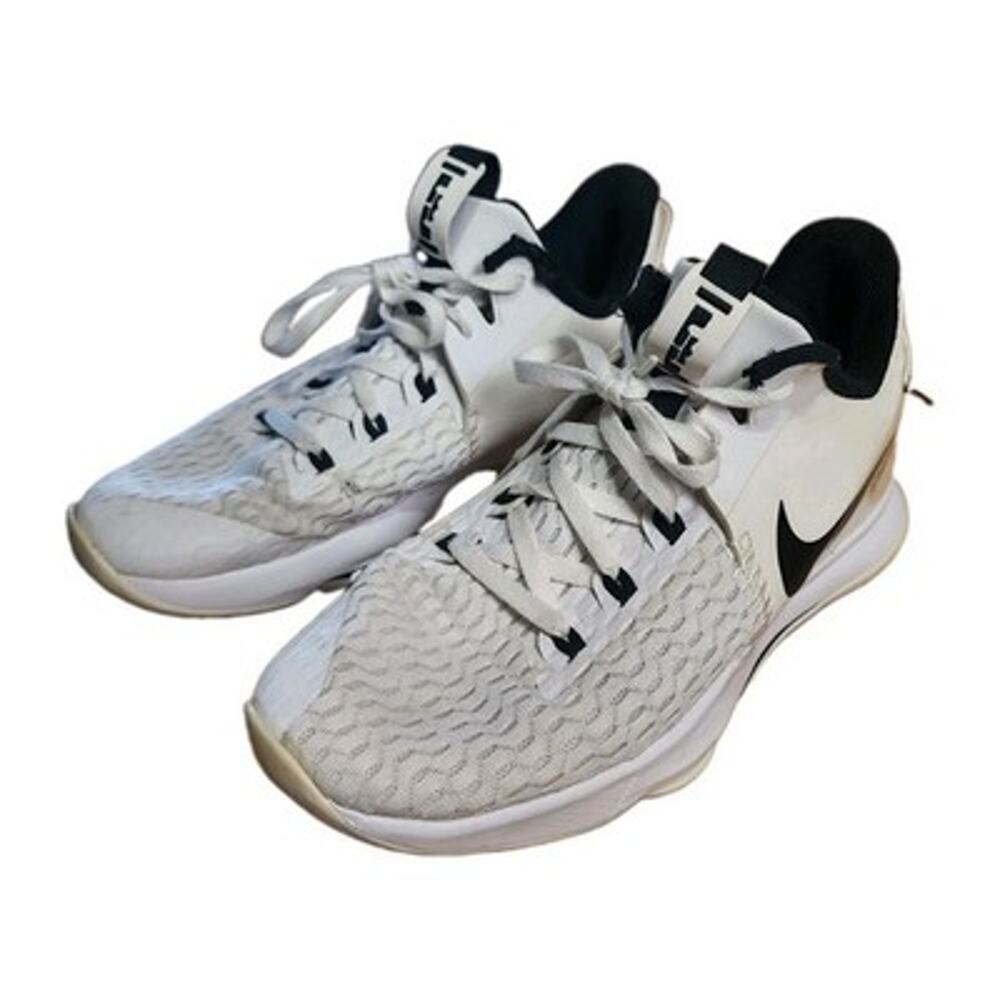 Nike Lebron Witness 5 EP CQ9380-101 Men's Basketball Shoes Size 9.5 White Black